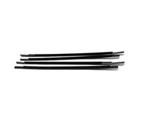 YSQOJF Bande D'étanchéité Lot De 4 Joints D'étanchéité Noirs pour Vitres De Voiture pour Accord 10e Génération 2018-2021 Joint Fenêtre Voiture