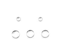 YSQOJF Bandes Décoration Anneau Bouton Volume Climatisation Console Centrale Voiture Accessoires D'intérieur pour Mazda pour MX-5 NC 2009-2014 Accessoires D'intérieur(Argent)