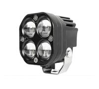 YSQOJF Bloc Optique Projecteurs LED Double Couleur Super Lumineux 3 Pouces 200W Phare Antibrouillard Pour Moto Camion Voiture SUV ATV 30000LM 24V 12V Ensemble D'Éclairage Gauche Droite(1 PCS)