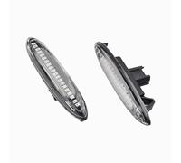 YSQOJF Clignotants Auto 2x Feux Position Latéraux LED Dynamiques Clignotants Pour Toyota Pour Highlander Pour Soarer Pour Kluger Pour GSU 4 Clignotant Latéral(Crystal)