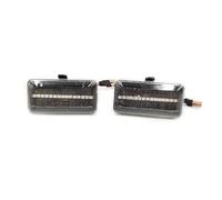YSQOJF Clignotants Auto Feu Clignotant Dynamique Pour VW Pour Golf 2 Pour Golf 3 Pour Jetta A2 A3 Pour Passat B3 Pour Vento A3 Clignotant Latéral(Clear)