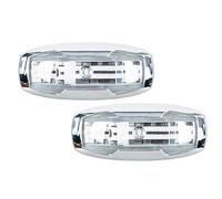 YSQOJF Feu Antibrouillard LED 8340008010 Feu Position Latéral Avant À LED Avec Répétiteur Et Clignotant Pour Ssangyong Pour Kyron Pour Rexton (2008-2011) Feux Diurne Auto(2pc)