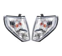 YSQOJF Feu Antibrouillard LED Clignotants pour Toyota pour Land pour Cruiser FJ90 LJ95, voyant indicateur de clignotant 81520-60340 81510-60470 Feux Diurne Auto(Left and Right)