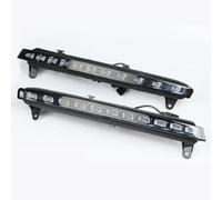 YSQOJF Feu Antibrouillard LED Feu de jour à LED 12 V avec clignotant jaune pour Q7 (2006-2009) Feux Diurne Auto