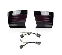 YSQOJF Feu Antibrouillard LED Feu de stop LED pour pare-chocs arrière voiture, clignotant, pour Toyota pour Prado LC250 2024-2025, avec prise sans perte Feux Diurne Auto(Noir)