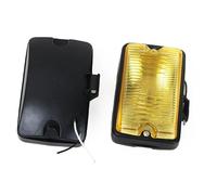 YSQOJF Feu Antibrouillard LED Phare antibrouillard avant, feu de jour, projecteur longue portée pour Peugeot 205 GTI CTI 106 306 Mi16 H3 - Accessoires auto Feux Diurne Auto(Yellow-2pcs)