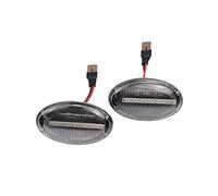 YSQOJF Feu Clignotant Clignotants Latéraux Dynamiques À pour Mercedes pour Benz pour Smart W450 W452 W168 pour Vito W639 W447 Accessoires De Voiture 2X(Dynamic Crystal)