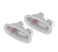 YSQOJF Feu Clignotant Rétroviseur Ampoules Halogènes Pour Clignotants Latéraux De Voiture MB-821172 PPour Mitsubishi Pour Lancer Pour Mirage 1992-2000(2pcs Transparent)