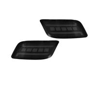 YSQOJF Feux Brouillard Feu Arrière LED pour Subaru pour Forester 2019-2023 Réflecteur Pare-Chocs Arrière Clignotant Automatique Séquentiel Feu Freinage 12 V Feux Arrière Voiture(Smoked Shell B)