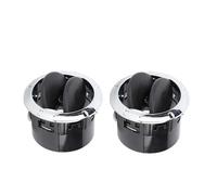 YSQOJF Grille aération Grille de Ventilation de climatisation intérieure pour Dacia pour Duster 2010 2011 2012 2013 2014 2015 2016 2017 8200212480(8200464605(2pcs))