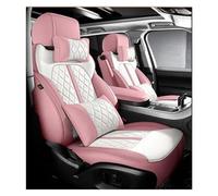 YSQOJF Housse Siège Voiture Ensembles Ensemble De Housses Siège Voiture en Cuir sur Mesure pour BMW Série 3/4 E46 E90 E91 E92 E93 F30 F31 F34 F35 G20 G21 F32 F33 F36(Pink White LUX)