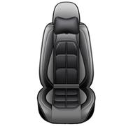 YSQOJF Housse Siège Voiture Ensembles Housse De Siège Voiture en Cuir Accessoires Style Automobile pour Dodge pour Calibre pour Voyage pour Aittitude pour Caravane(Grey Pillow)