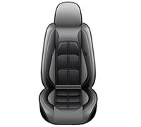 YSQOJF Housse Siège Voiture Ensembles Housse De Siège Voiture en Cuir Accessoires Style Automobile pour Dodge pour Calibre pour Voyage pour Aittitude pour Caravane(Gris)