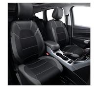 YSQOJF Housse Siège Voiture Ensembles Housse De Siège Voiture en Cuir Et Tissu Respirant pour Volvo Tous Les Modèles pour S60 V40 Xc70 V50 Xc60 V60 V70 S80 Xc90 C30 S40(2 Black Grey Front)