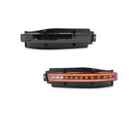 YSQOJF Mirror Indicator Light Clignotant LED feu arrière feux freinage pour Nissan 350Z feux arrière de pare-chocs inférieurs feu de recul 03-09 Clignotant De Rétroviseur(Smoked Lens)