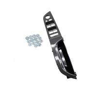 YSQOJF Poignées Porte Intérieures Automobiles Pour BMW Pour Série 3 E90 E91 316 318 320 325 328i 2004-2012 Panneau De Commande Lève-vitre Intérieur Côté Droit Poignée De Porte(35.5 High-end Carbon)