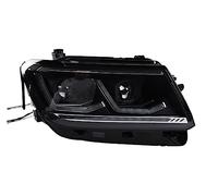 YSQOJF Pour Vw Pour Tiguan 2017-2021 Phare Led Drl Antibrouillard Clignotant Lumière Feux De Croisement Et De Route Ange Yeux Lentille De Voiture Phare Shell(RHD)