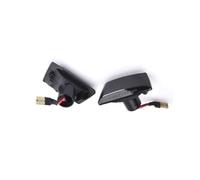 YSQOJF rétroviseur Clignotants LED dynamiques et fluides pour Daewoo pour Lacetti Premiere 2010-2016 (Vietnam Corée du Sud)(Dynamic Smoky black)