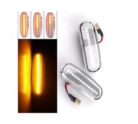 YSQOJF rétroviseur Lot de 2 clignotants LED dynamiques pour Citroen Pour Nemo 2008-2019(Dynamic Crystal)