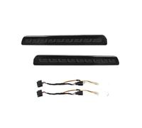 YSQOJF rétroviseur Réflecteur de pare-chocs arrière multifonction pour voiture pour CR-V 2023 clignotant feu de freinage accessoires 12 V(Black With Plug)