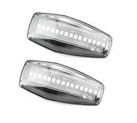 YSQOJF Voyants Lumineux Pour Hyundai I10 PA 2008 2009 2010 2011 2012 2013 Clignotant Séquentiel Feu Position Latéral Dynamique À LED Feux Clignotants Du Rétroviseur(Clear)