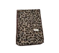 YsRoad Écharpe Femme - Echarpe Leopard Femme Hiver | Écharpes et Châles | Echarpes chaud Duveteuse | 160 x 30 cm | Léopard Marron/Grise