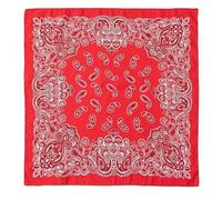 YsRoad Foulard Carré Femme - Foulard en Soie de Mûrier Pour 53x53cm, Bandeau Carré, Léger et élégant Peut être Noué Autour du Cou, des Cheveux, du sac à Main et de la Ceinture Rouge Vert
