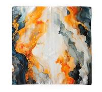 YsRoad Foulard Carré Femme - Foulard en Soie de Mûrier Pour 53x53cm, Bandeau Carré, Léger et élégant Peut être Noué Autour du Cou, des Cheveux, du sac à Main et de la Ceinture Rouge Vert