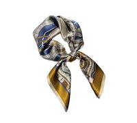 YsRoad Foulard Carré Femme - Foulard en Soie de Mûrier Pour 70x70cm, Bandeau Carré, Léger et élégant Peut être Noué Autour du Cou, des Cheveux, du sac à Main et de la Ceinture Rouge Vert