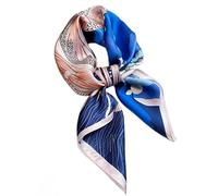 YsRoad Foulard Carré Femme - Foulard en Soie de Mûrier Pour 70x70cm, Bandeau Carré, Léger et élégant Peut être Noué Autour du Cou, des Cheveux, du sac à Main et de la Ceinture Rouge Vert