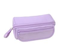 YsRoad Trousse, Sac de Rangement - Plusieurs Compartiments, Grande Ouverture.1QS-Violet