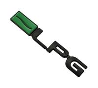 YSRWTBBA 3D métal gpl ECO Logo Voiture Refit emblème Porte Autocollant Badge Voiture carrosserie décor Autocollant Voiture Style Facile à Installer, il Suffit de peler et Coller.(LPG Black)