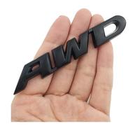 YSRWTBBA Autocollant 3D en métal chromé de Style de Voiture, emblème de Queue AWD, Logo de décalcomanie arrière Compatible avec Impreza 4X4 Tout-Terrain SUV 4WD Facile à Installer, il Suffit de peler