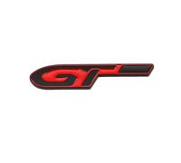 YSRWTBBA Autocollant de voiture GT Logo Badge emblème décalcomanies Compatible avec GT RCZ 308 508 3008 5008 Forte Optima Stinger Sorento Clio Facile à installer, il suffit de peler et coller.(GT Logo