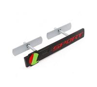 YSRWTBBA Autocollants de calandre Avant avec Logo R Sport en métal 3D compatibles avec Les Accessoires de Style de Voiture R-Sport XJ XE XF F-Type F-Pace E-Type Facile à Installer, il Suffit de peler