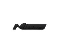 YSRWTBBA Nline N Line Logo Emblème de calandre de Voiture Badge de Coffre Compatible avec i30 i20 Tucson Elantra Kona N Line Autocollant Autocollant Accessoires Facile à Installer, il Suffit de peler