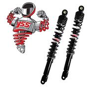 YSS code : TD220-400P-03-X Paire d'amortisseurs arrière, caractéristiques amortisseurs hydrauliques réglables (clé incluse) pour Honda SH 300 2007/2010