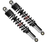YSS Shock Absorber 320 mm, 2x Compatible with Hercules Prima, Optima 50, MF, MP, HR, Sachs Moped, Moped, Couleur : noir