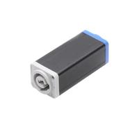 Yssevlon Adaptateur de Coupleur AC LED PowerCon, Connecteur D'Extension, Adaptateur Droit pour sur Panneau Speakon de Haute Qualité, Bleu à Blanc