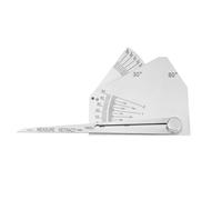 Yssevlon Jauge de Soudure D'Angle Skew-T Vérification de L'Angle de la Soudure D'un Élément Vertical, Côté Aigu, Côté Obtus, Inspection Du Soudage