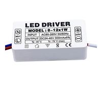 YSSMAO Driver LED 300mA 1-25W AC85-265V Adaptateur d'alimentation pour LED Flair