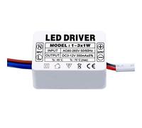 YSSMAO Driver LED 300MA 1-25W Adaptateur d'Unité d'Adaptation AC85-265V Transformateur pour LEDs