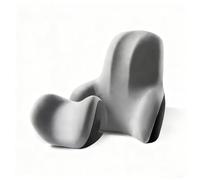 YSSQOVO Appui-tête Auto pour Enfants pour Porsche Cayenne Coupé 9YB I 2019-2024，Support Cervical Amovible pour sièges Auto Coussin Cervical latéral pour Enfants et Adultes,Grey