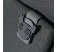 YSSQOVO Porte Lunettes pour Pare-Soleil de Voiture pour Opel Combo Life XL E 2018-2022, Cuir Clip de Support de Lunettes de Visière de Voiture （Noir）