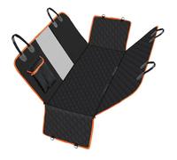 YSSQOVO Protection Voiture Chien pour VW Multivan (T7) 2021-2024, Housse de Siège Voiture pour Chiens Protection Protection Voiture Chien Siege Arriere （Noir）