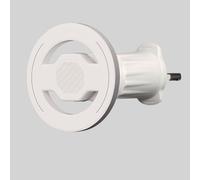 YSSQOVO Support de Téléphone à Anneau Magnétique Puissant pour Citroen C4 Cactus 2018-2024, Fixation Universelle Rotative de 17mm et Puissance d'Adsorption N52,White