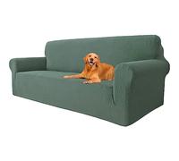 YSTELLAA Housse Canapé Extensible 3 Places, Housse de Canapé avec Accoudoirs, Super élastique Housse Canape pour Chiens et Chats Animaux Antisalissure (Vert, Canapé Largeur 183cm-234cm)