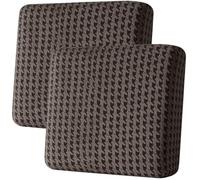 YSTELLAA Housse Coussin Canapé Extensible, 1 Place*2 | Marrone, Housse Assise Canapé Universelle Antidérapante, Protection Meubles Couvre Pour Canapé