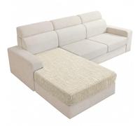 YSTELLAA Housse Coussin Canapé Universelle, Chaise Longue | Beige, Housse Assise Canapé Extensible, Housses De Coussin Antidérapant, Protection Meubles Couvre Pour Canapé
