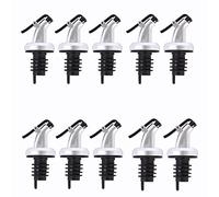 YSTrillion Bouchon de bouteille en plastique,Verseur d'huile,10 Pcs Bouchons Verseurs de vin,Bouchon pour Bec d'huile,Verseurs Buse pour huile d'olive,Liqueur,Vinaigre